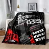 My C-Chemical R-Romance Band Printed Blankets,Kid's Baby Throw Blanket,for Bedroom Living Room Sofa Bed Car, Brithday Gift 6