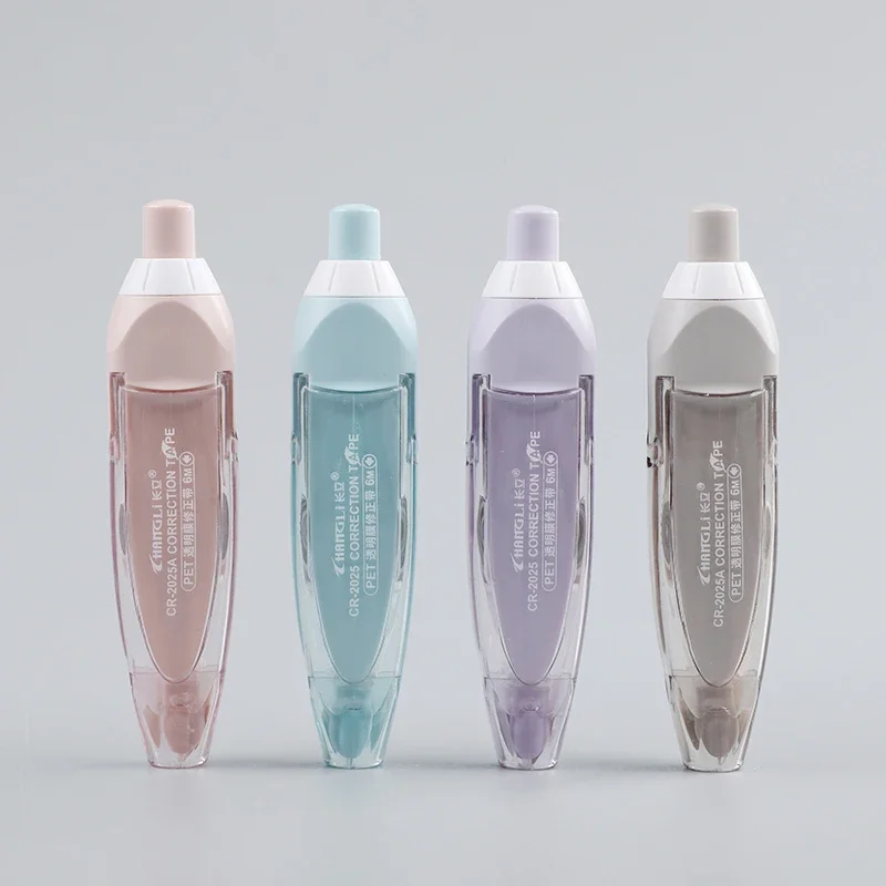 Journamm 5mm*6m Student Correction Tape Error Eraser Writable Sticker Pen-type Replaceable Refills Creative School Stationery correction tape