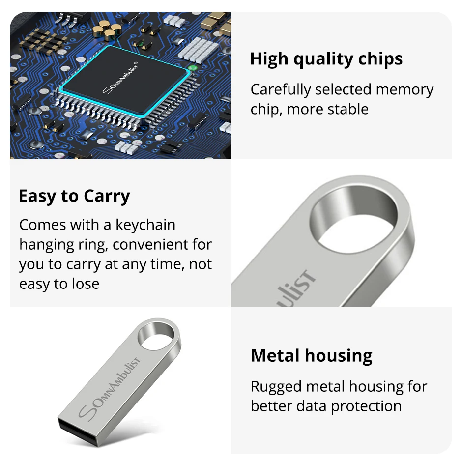 Somnambulist Pen Drive 32GB 64GB 128GB Hochgeschwindigkeits-USB 2,0 für PC Mobile Mini Pen Drive 16GB 32GB USB-Flash-Laufwerk 64GB 8GB 4GB – Detail 7