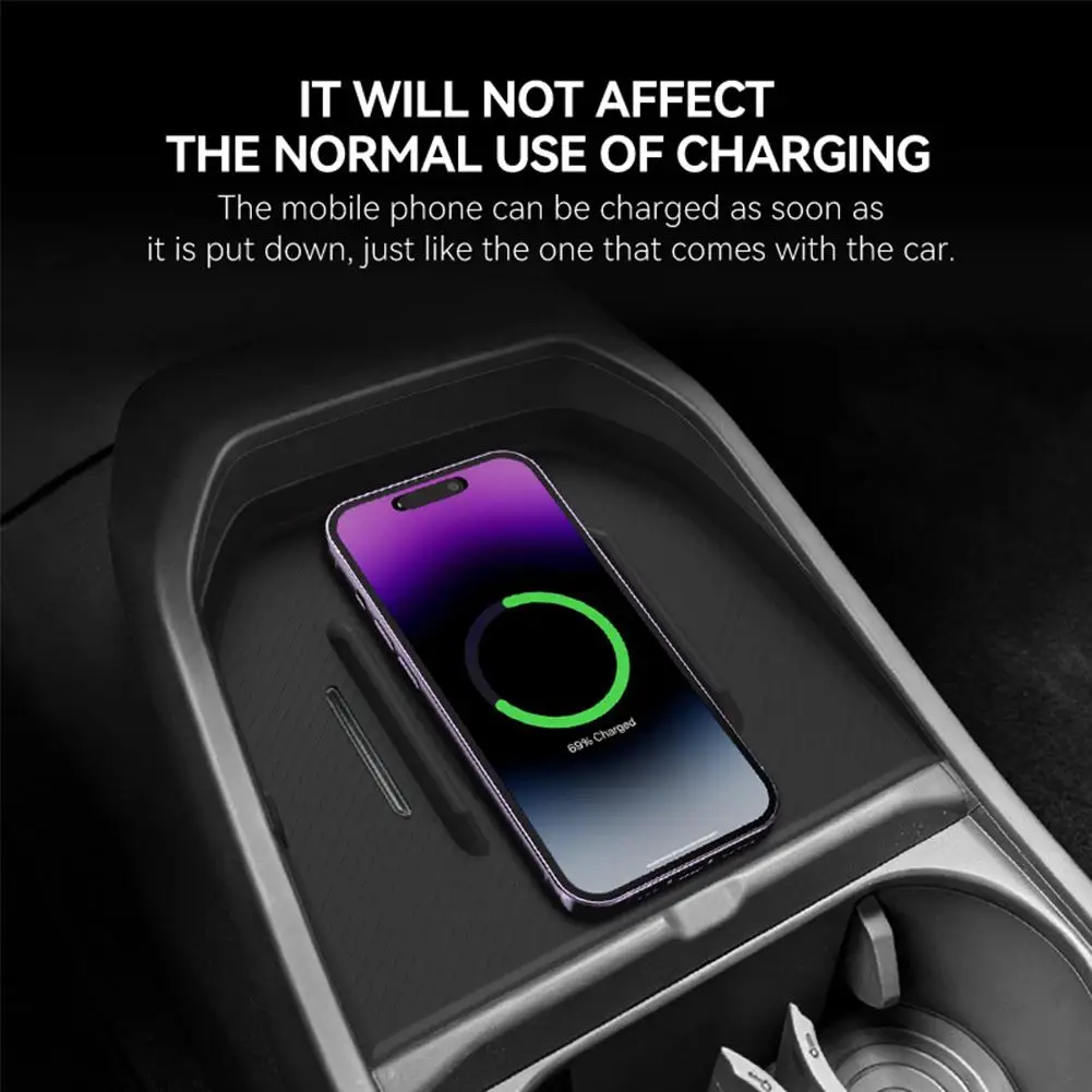 Wireless Charging Pad Auto Interior Anti-slip Mat and Protective Phone Charger Mat
