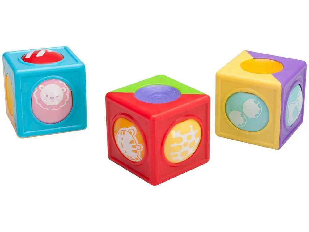 Brinquedo de Encaixar Zebra Blocos Surpresa 4