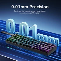 AJAZZ AK680 V2/AK680 MAX Magnetic Switch Mechanical Keyboard 60% Rapid Trigger 0.01mm 8K Return 68 keys Wired Gaming Keybaord - Image 4