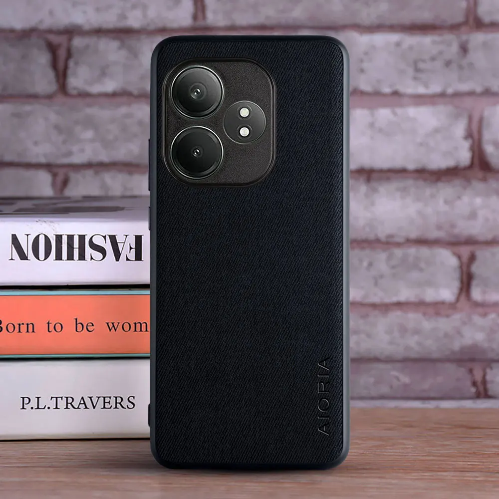 Luxurious Leather Textile Phone Case - Soft, Stylish Protective Cover