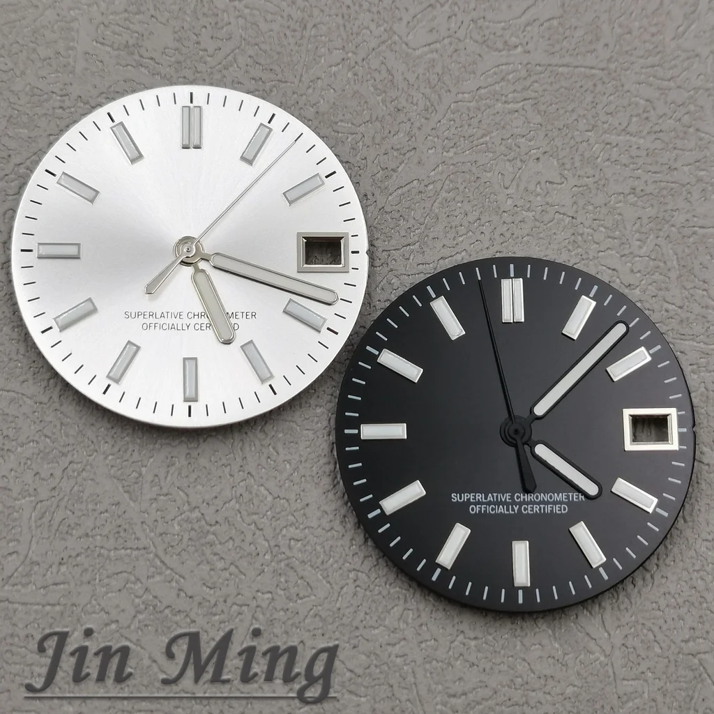 High Quality Silver Multi-Colored Luminous Date Window Aseptic Dial