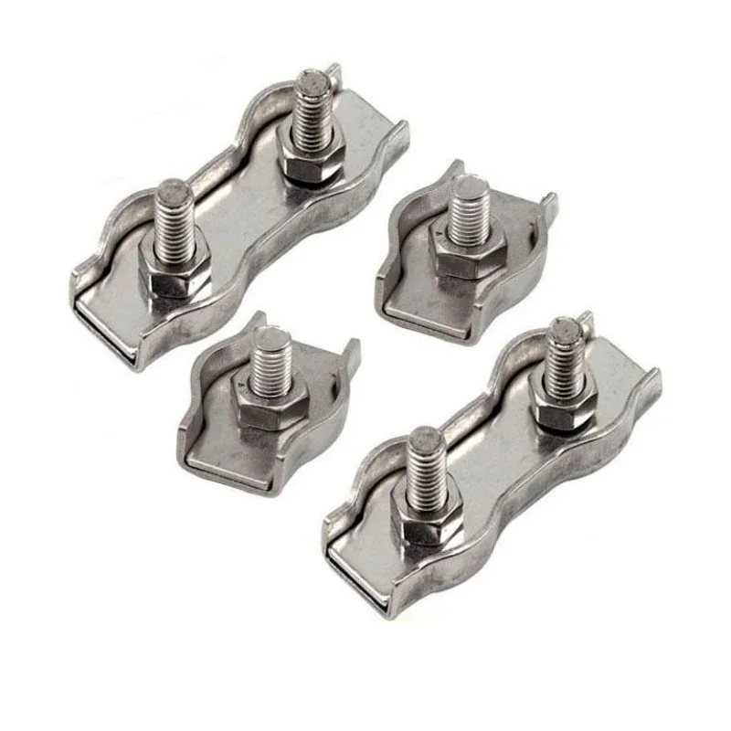 5pcs-304-Stainless-Wire-Ropes-Single-Double-M2-M10-Bolt-Clip-Wire-Rope ...