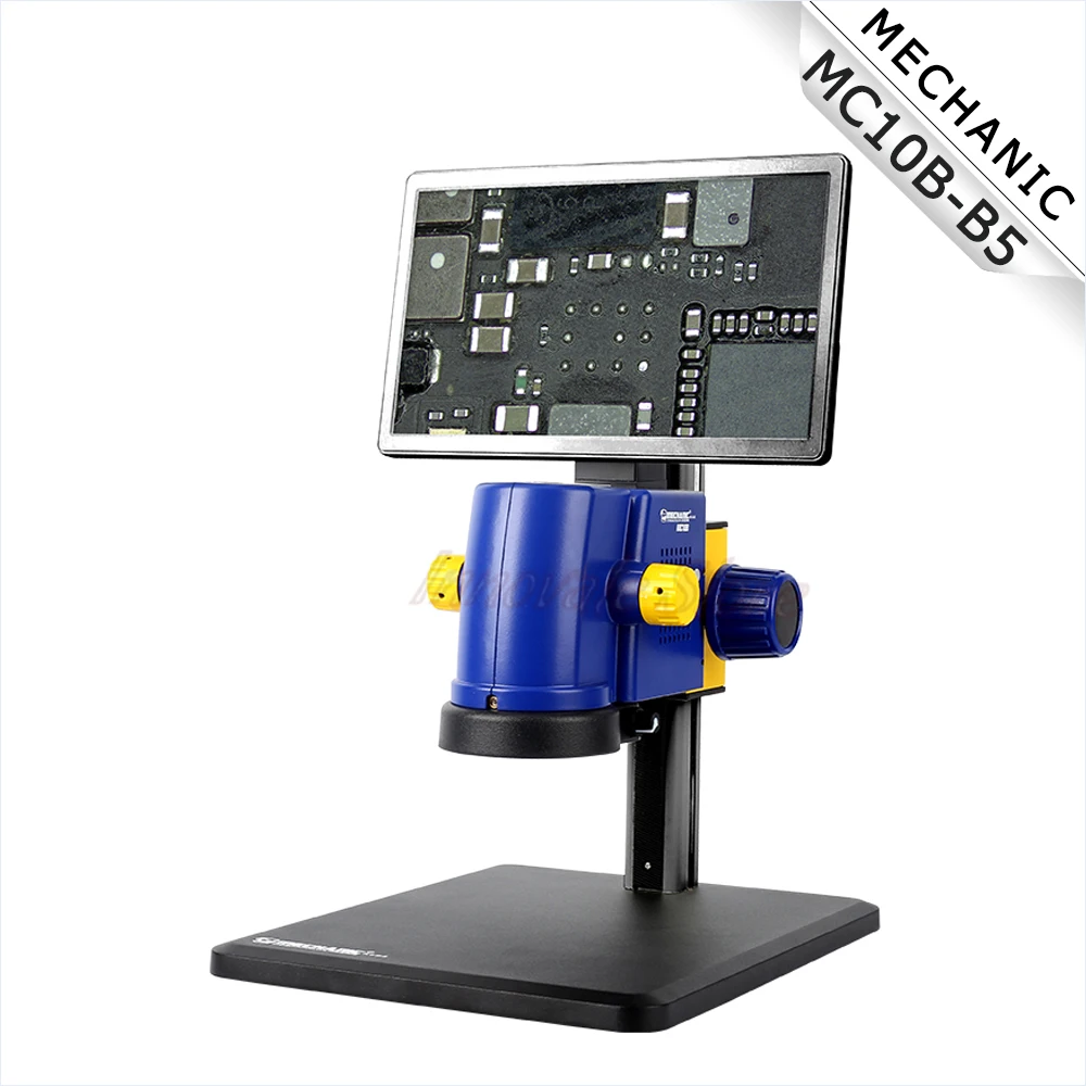 

Microscope MECHANIC MC10B-B5 Video All-In-One With Display Phone PCB Parts Assembly Video Detect Processing and Repair Platform