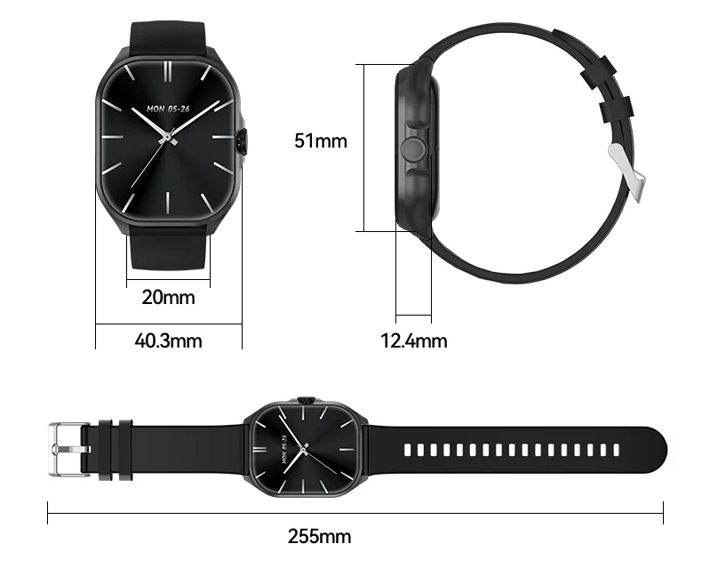 New Smart Watch Bluetooth Calling 1.88" HD Screen Fitness Tracker Raise to Wake Sleep Monitor Multi Sport Modes DIY Watch Face