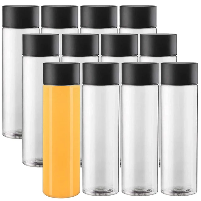 Bulk Empty Plastic Reusable Juice /Water Bottles as Smoothie Bottles for Sensory Crafts and Calming Bottles 400ml 6/12PCS Bulk Empty Plastic Reusable Juice /Water Bottles as Smoothie Bottles for Sensory Crafts and Calming Bottles 400ml 6/12PCS
