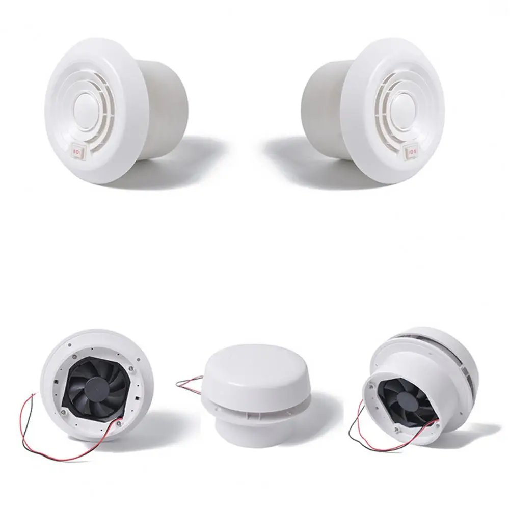 

Noiseless Motorhome Exhaust Fan Energy-saving Cooling Roof Ventilation Vent for 12V Motor Homes