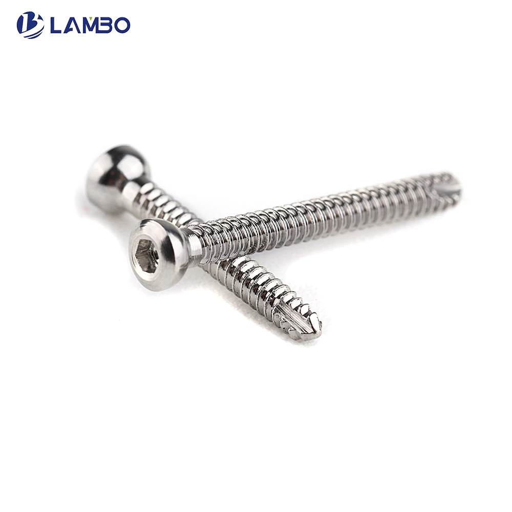 

2.4mm SS Cortical Screws, Mascotas Veterinary Orthopedics Implants, Surgical Instruments for Dogs, Pet Products, Dog Accessories