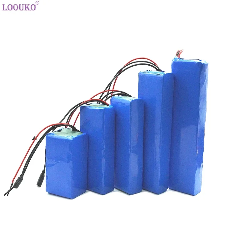 Customized battery 12v 24v 36v 48v Lithium Battery Pack Customized Capacity Size Electric Motorcycle Bicycle Scooter Battery