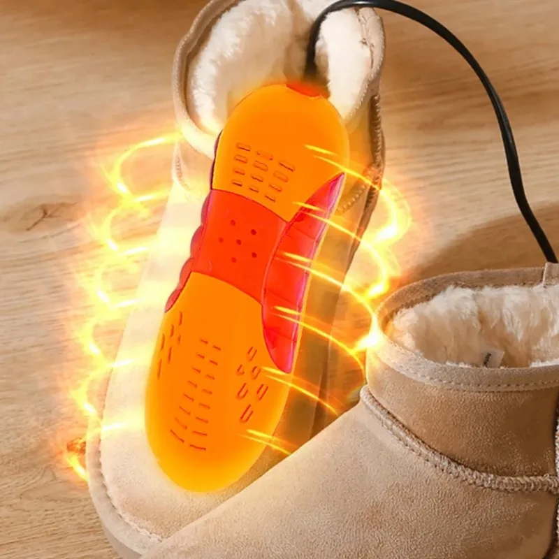 Race Car Shape Light Shoe Dryer Foot Protector Boot Odor Deodorant Dehumidify Device Household Shoes Drier Heater 5