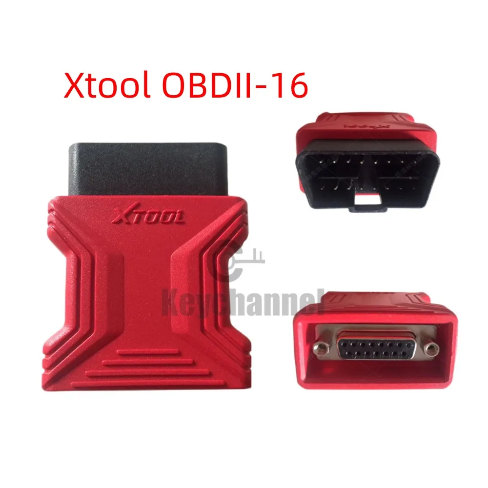 Keychannel Xtool OBDII-16 Pin Plug Diagnosis Adapter for Automobile Diagnosis Tool Suitable for X300 X400 E300 E600 PS80 PS90