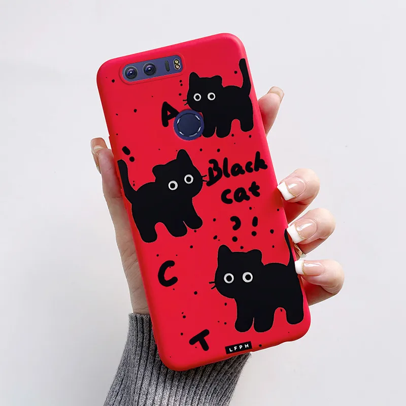 Cute Cat & Funny Dog Silicone Soft Back Cover -