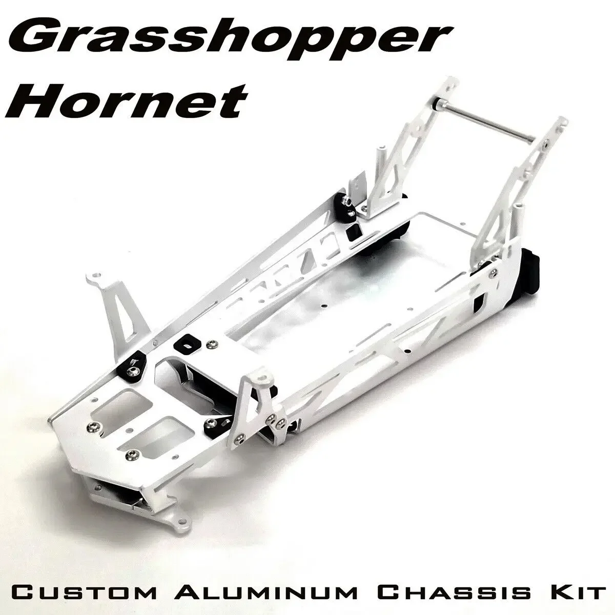 

Custom Aluminum Frame Chassis Kit for TAMIYA 1/10 Buggy Grasshopper/Hornet Chassis