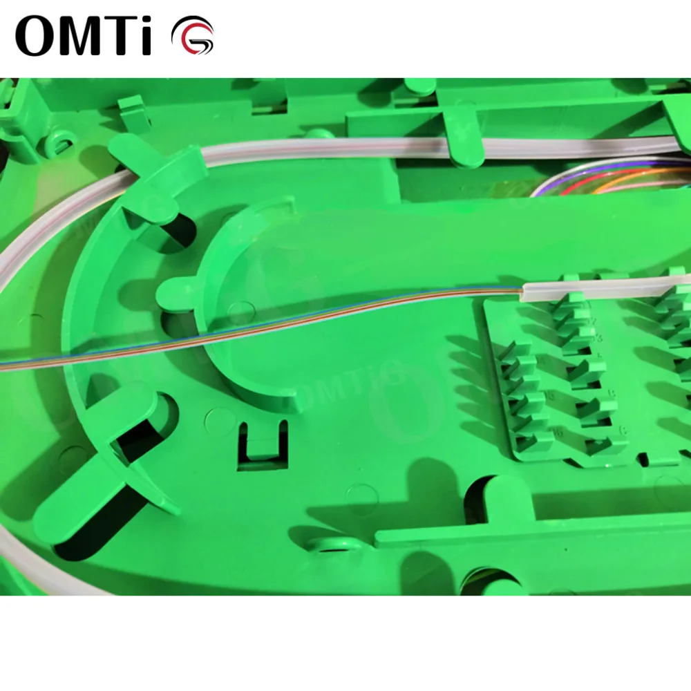 Heat Shrink ODF Distribution Frame Ribbon Optic Plastic Tube 12 Core Bare Fiber Protective Sleeve