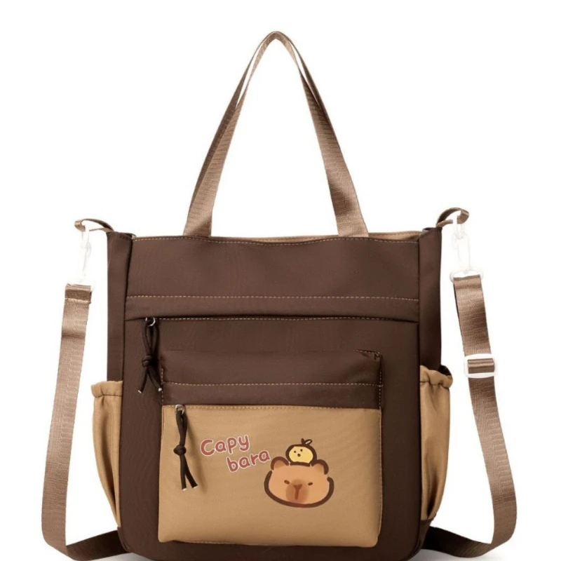 Zaino Capybara 4 In 1 Per Bambina – Scuola Primaria Con Borsa Pranzo E Astuccio, Motivo Simpatico Capibara