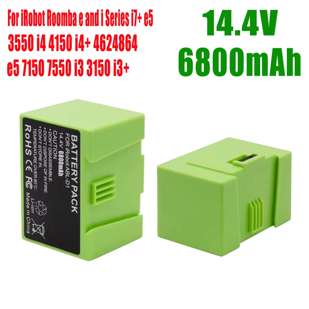 Batteria Di Ricambio Per IRobot Roomba E5 E6 I3 I4 I5 I7 I8 J7 J5 - Modello ABL-D1
