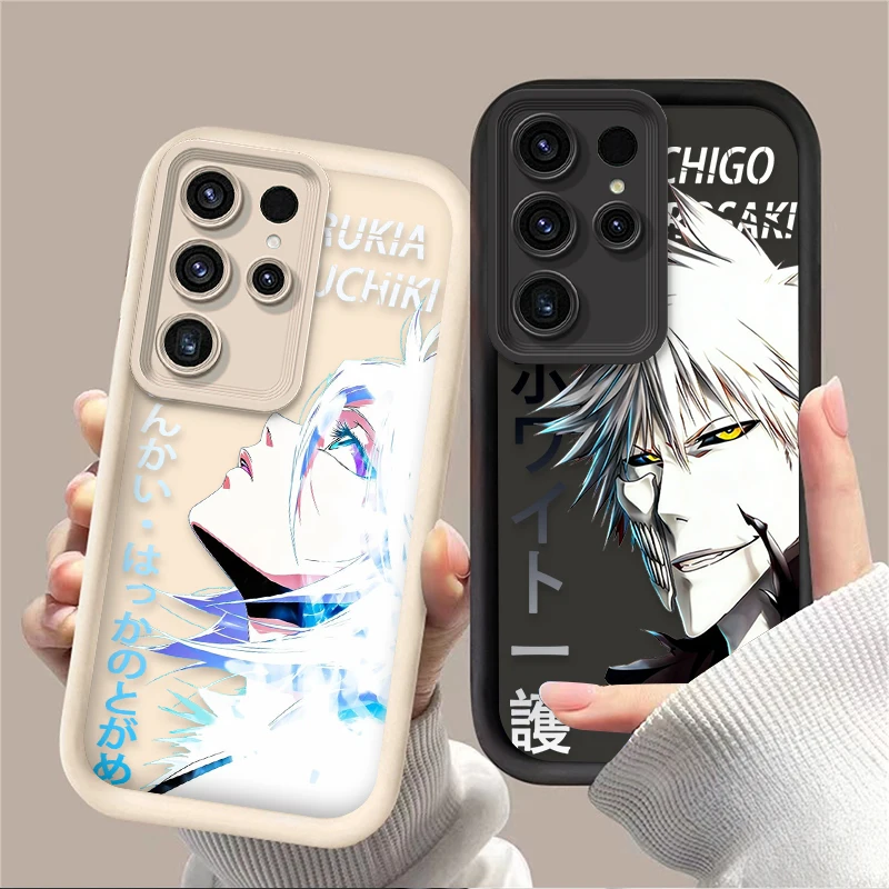 Bleach Ichigo and Rukia Phone Case - Premium Design Cover