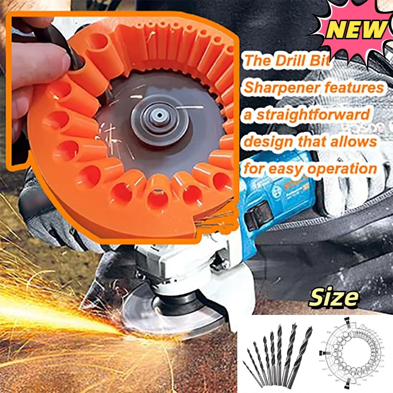 2025 New Multipurpose Drill Bit Grinding Sharpener Polishing Grinding ...