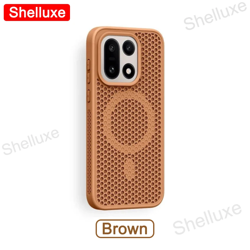 Magnetic Cooling Breathable Mesh Hard Case, Shelluxe Design