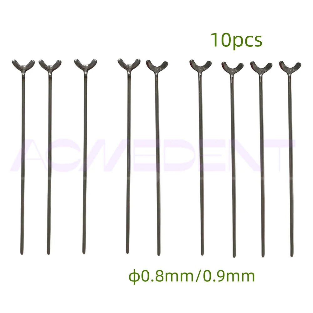 

Dental Ball Retainer J Clasp Oblique Clasps Bars φ0.8mm/0.9mm Y-Type Scheu Style Orthodontic Ball Hooks