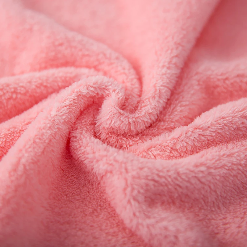 30x30cm10pcs High Density Coral Velvet household cleaning face high-quality with children's towels Small Square Towel Hand towel 3