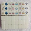 64+1 Seaside escape Mahjong Blocks Tiktok 64 Pcs Mahjong Seaside Escape Tile Game Pattern of Flag Ball Battle Chee Chess Toys 6
