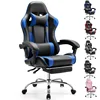 JHK Ergonomic Racing Gaming Chair Adjustable Swivel PU Leather with Headrest and Lumbar Support For Office Computer Living Room 1