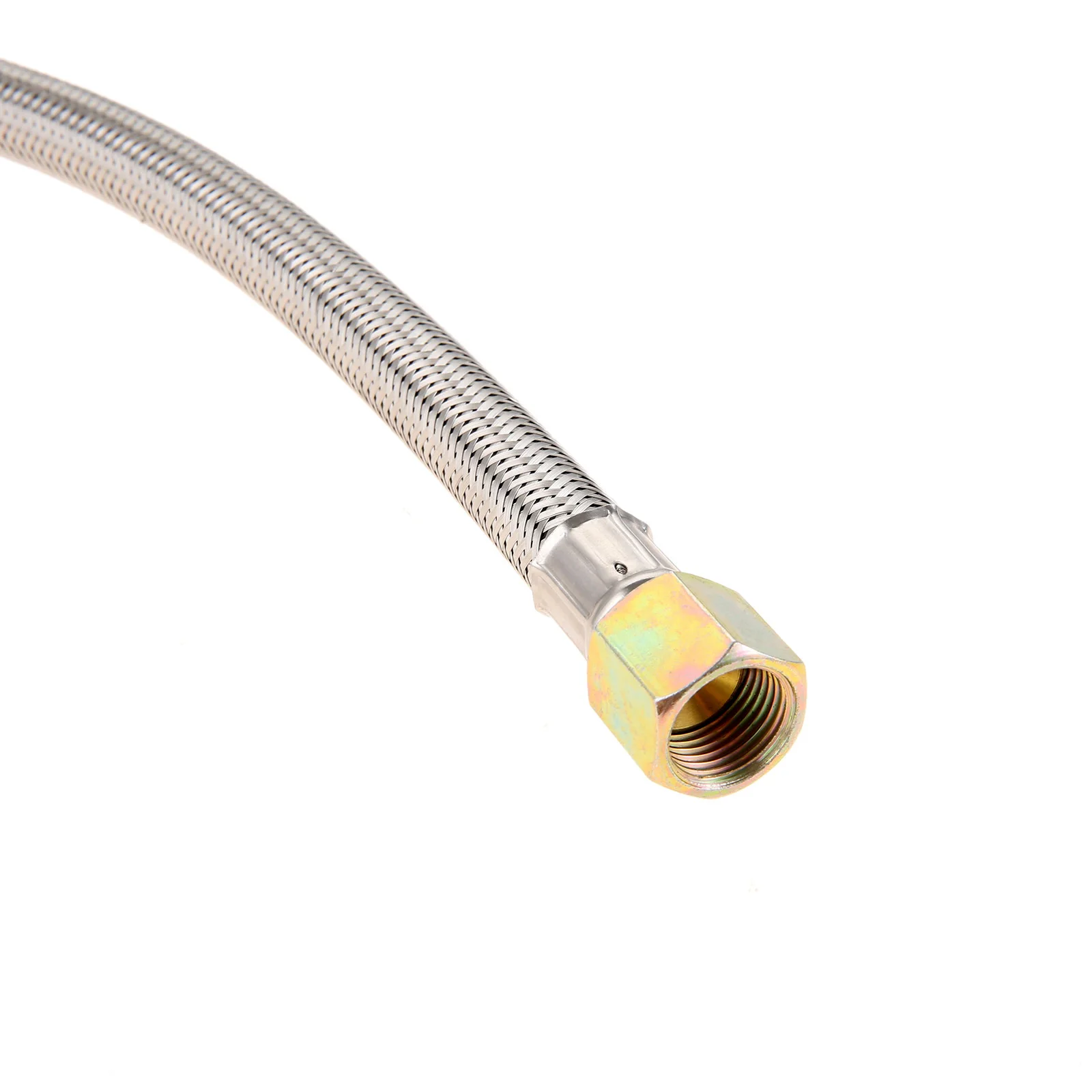 Propane Grill Y-Splitter Extension Adapter Braided Hose Length 15 with 3/8" Flare Connection with Gas Line Pipe Thread Tape Kit, propane tank regulator