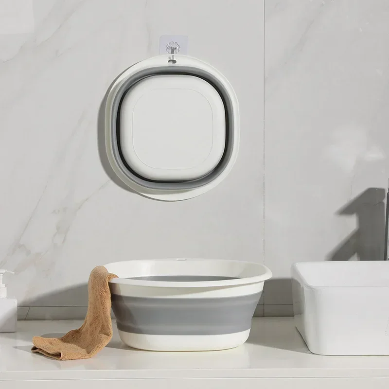 Plastic Folding Basin Portable Home Bathroom Adult Baby Bath