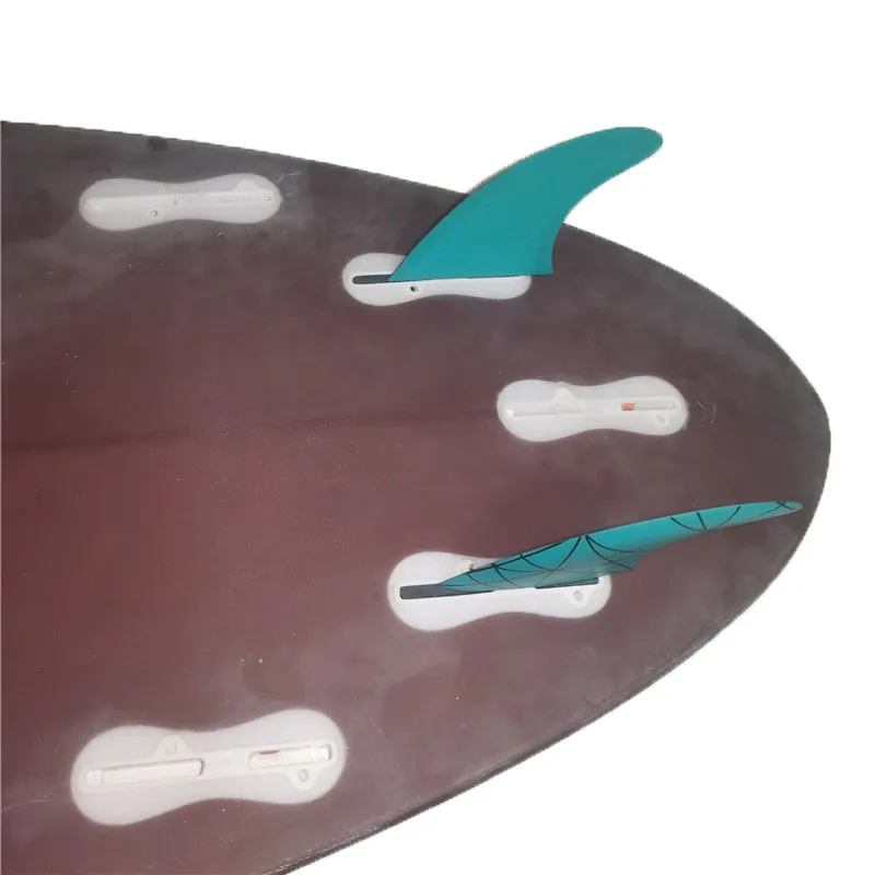 Description Picture 6 of itemBiLong FCS II Plug GX Small Side Fin Two Pieces Suitable for 2+1 Longboard Surfing Wake Surfboard Tail Fin Fiberglass Material