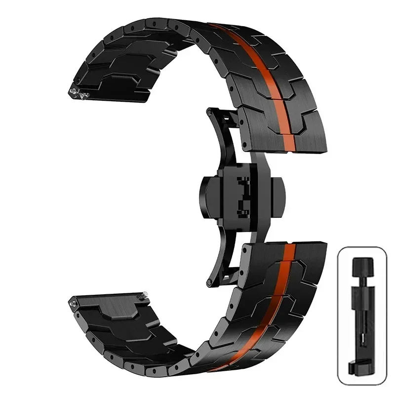 Premium Stainless Steel Watch Bracelet, 20mm & 22mm