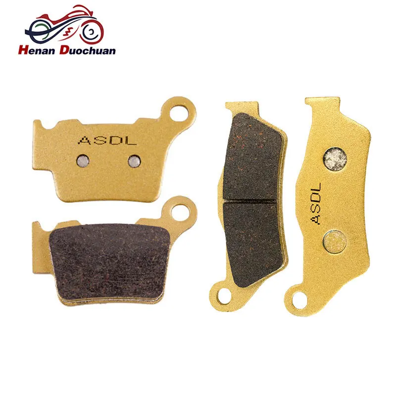 

Motorcycle Front Rear Brake Pads For HUSQVARNA TE 300i Jarvis Edition 2019-2021 TE300 TPi RockStar Edition 2T 2022 TE300i WR 125