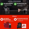 5/8" 16mm Clean Cut 3/4" 20mm Severance Cut 50A Non-Touch Pilot Arc Plasma Cutting Machine, 200A Tig & Stick Welder, Brown 4