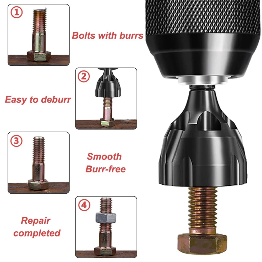 Utensile Per Smussatura 2 Pezzi In Acciaio Ad Alta Velocità - Per Rimuovere Sbavature Su Metallo E Legno - Foto 11