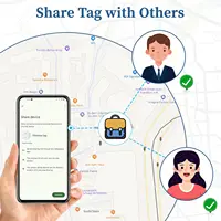 Smart Tag for Android Tracker Bluetooth Item Finder Compatible with Google Find My Suitable for Keys Luggages Suitcases Wallets - Image 5
