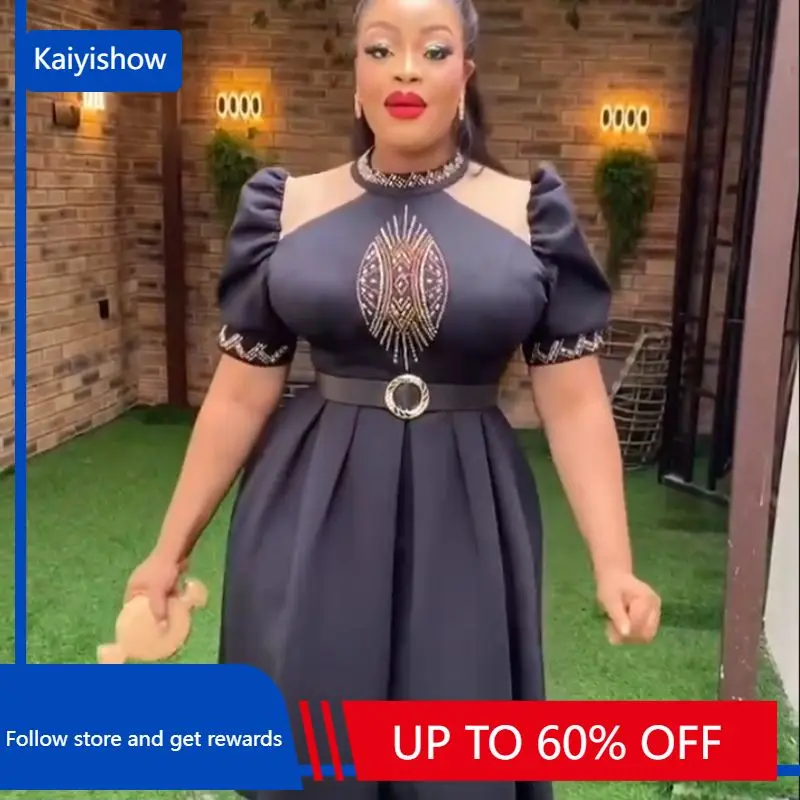 

Элегантные африканские платья для женщин 2023 Новая Осенняя африканская одежда женское длинное платье для свадебной вечеринки Дашики Анкара наряды Халат