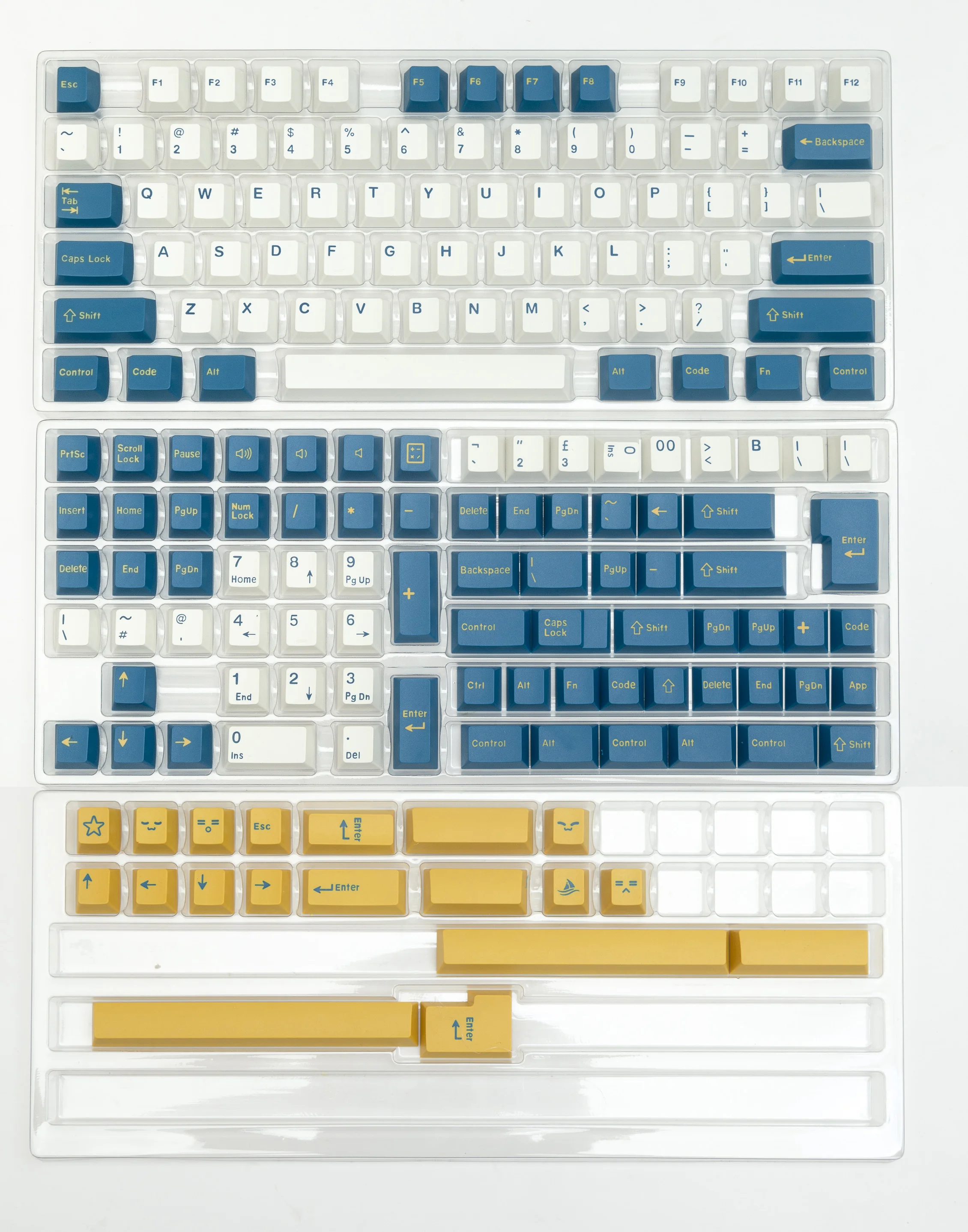 Pbt Double-shot Cherry Profile Keycaps Kit Cap Master Key para Mulher Gk61 Anne Pro Teclado Mecânico para Jogos Tecla 173 Gk61 - Imagem 4