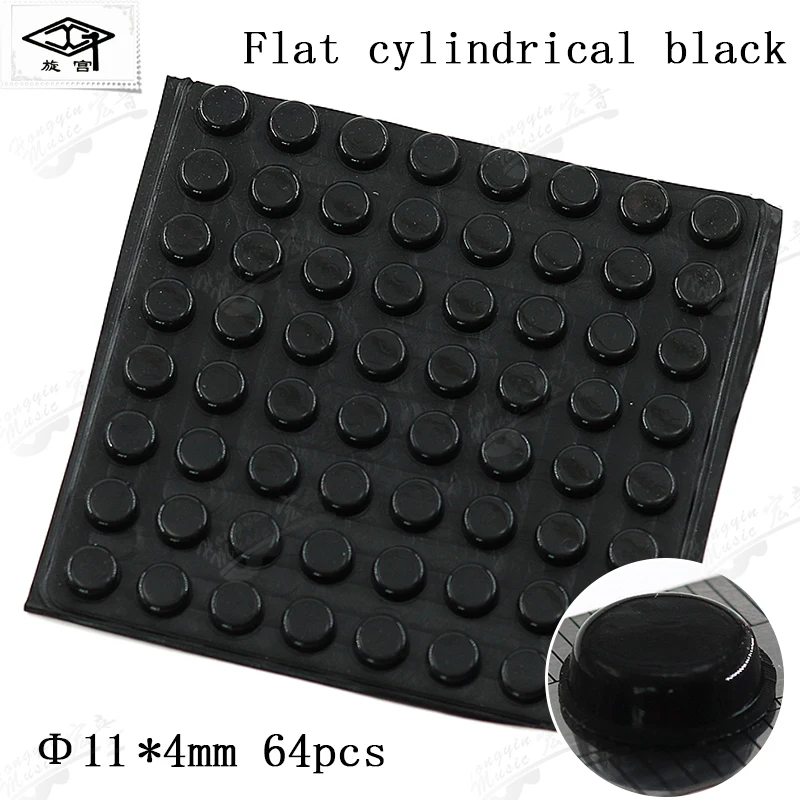 10 Piano repair tool 075 piano cover shockproof cushion anti-collision silicone anti-knock wall paste door paste er particle