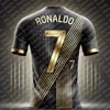 2024/25 Latest Hot Selling Ronaldo 3D Printed Shirt T-shirt for Daily Outdoor Games and Training Football Suit 2