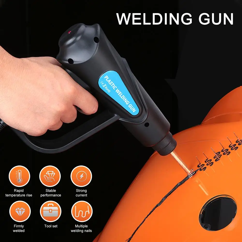 

Thermoplastic Welding Machine LED Lighting Wireless Bumper Elimination Efficient Nail-free Plastic Welding Repair Gun X3F7