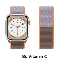 Premium Nylon Sport Strap for Smartwatch - Breathable and Adjustable Bracelet Band (8)