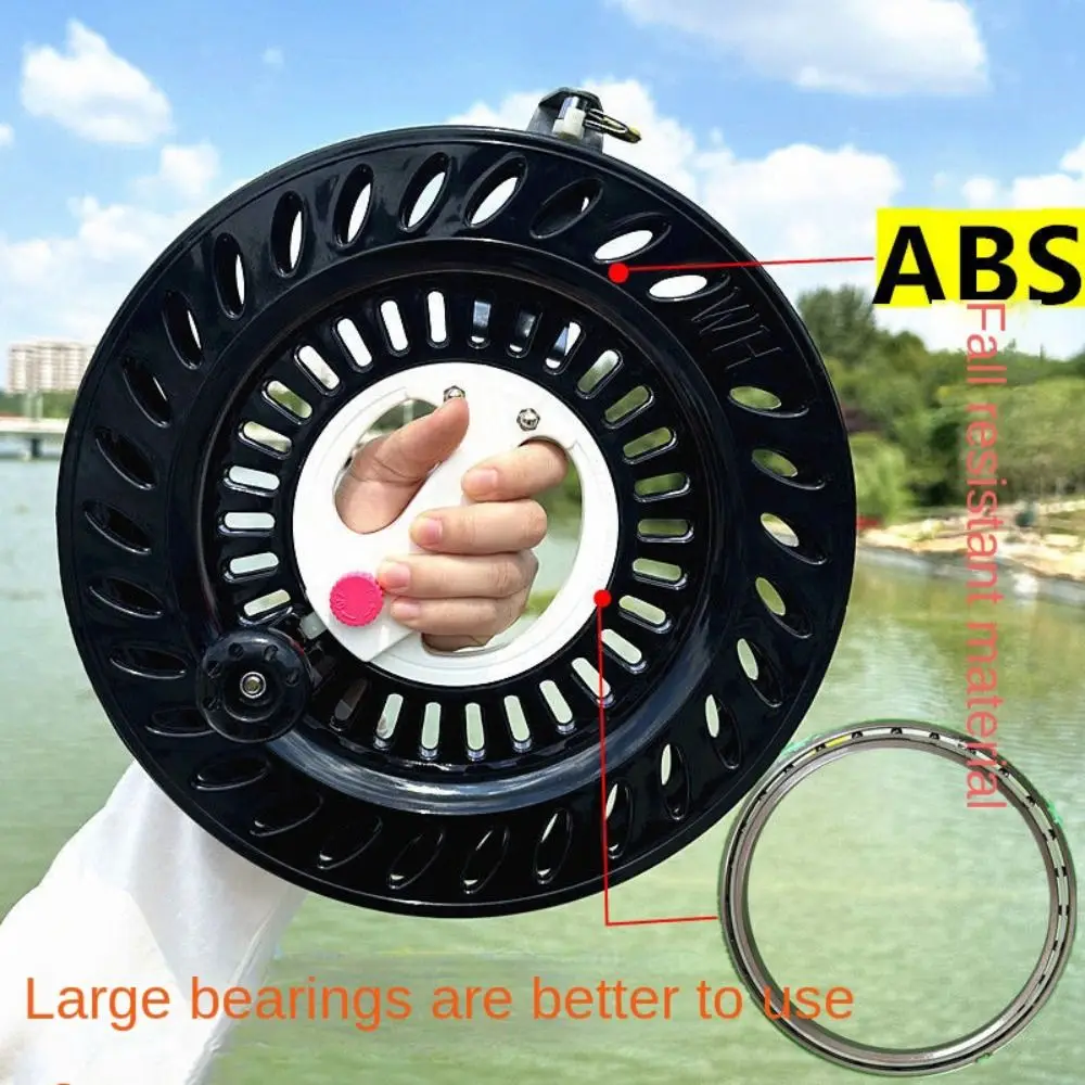 High Quality 22/26/28cm Kite Reel ABS 3 Shares Kite Wheel Fishing Reel Adults Kite Reel Kite