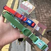 Adjustable Color Blocking Design Dog Harnesses Waterproof  PVC Walking Leash Rope Chest And Back Set For Dog Outdoor Training 4