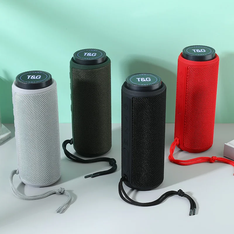 TG332 무선 블루투스 스피커, 스테레오 스피커, 휴대용, 야외, TF, USB, AUX, 휴대폰 연결, 태블릿, TV 파티 선물