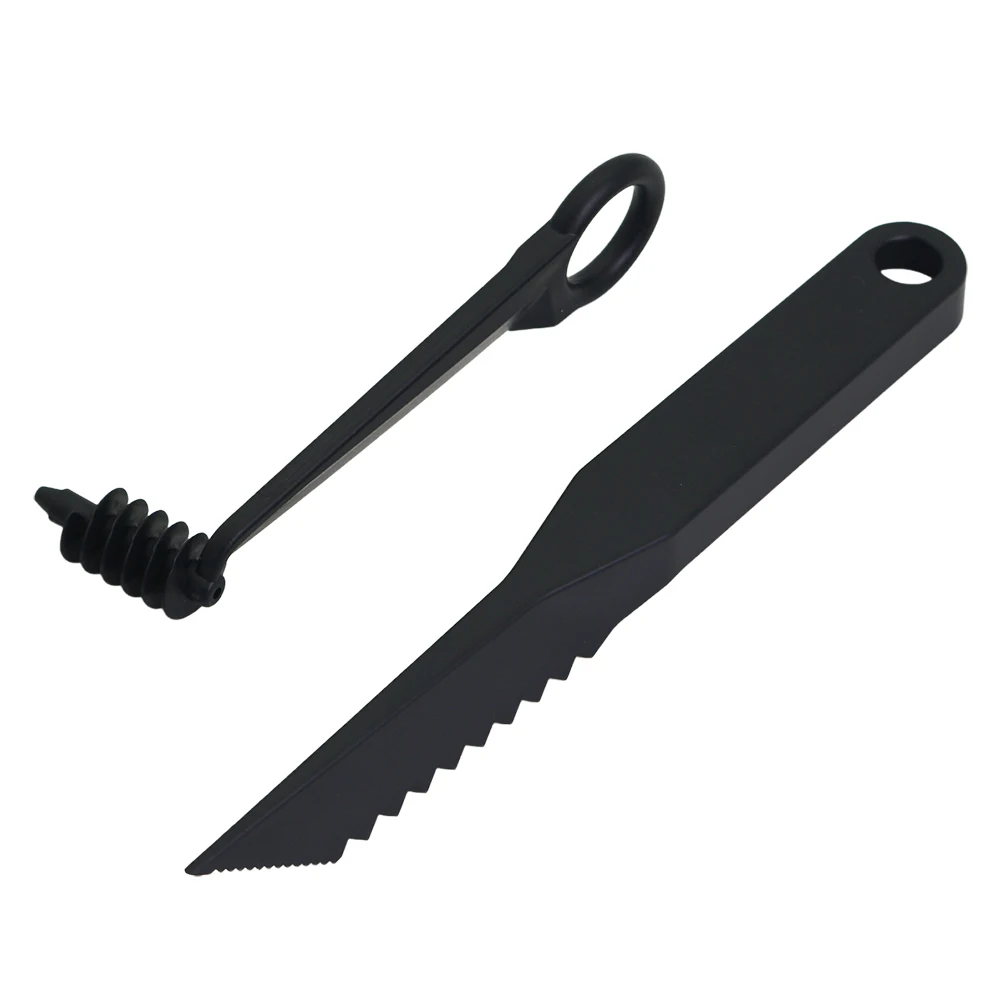 V & Spiral Shaped Multifunction Cutter Serrated Pattern Combo Potato Cutter Food Garnishing Knife Screw Peelers Decorative Fruit