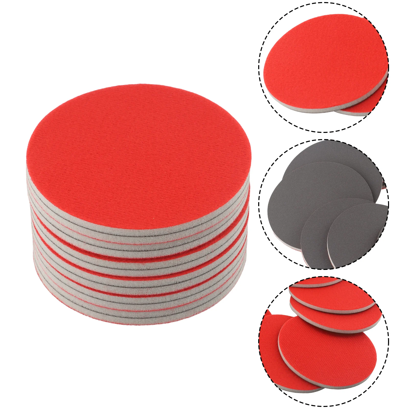 

High Quality Brand New Bowling Sanding Pads Replacement Lightweight Easy Carrying Portable Sand Sponge 5 Grids