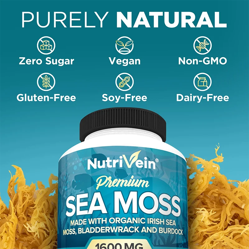 Organic Sea Moss Superfood for Immunity and Wellness