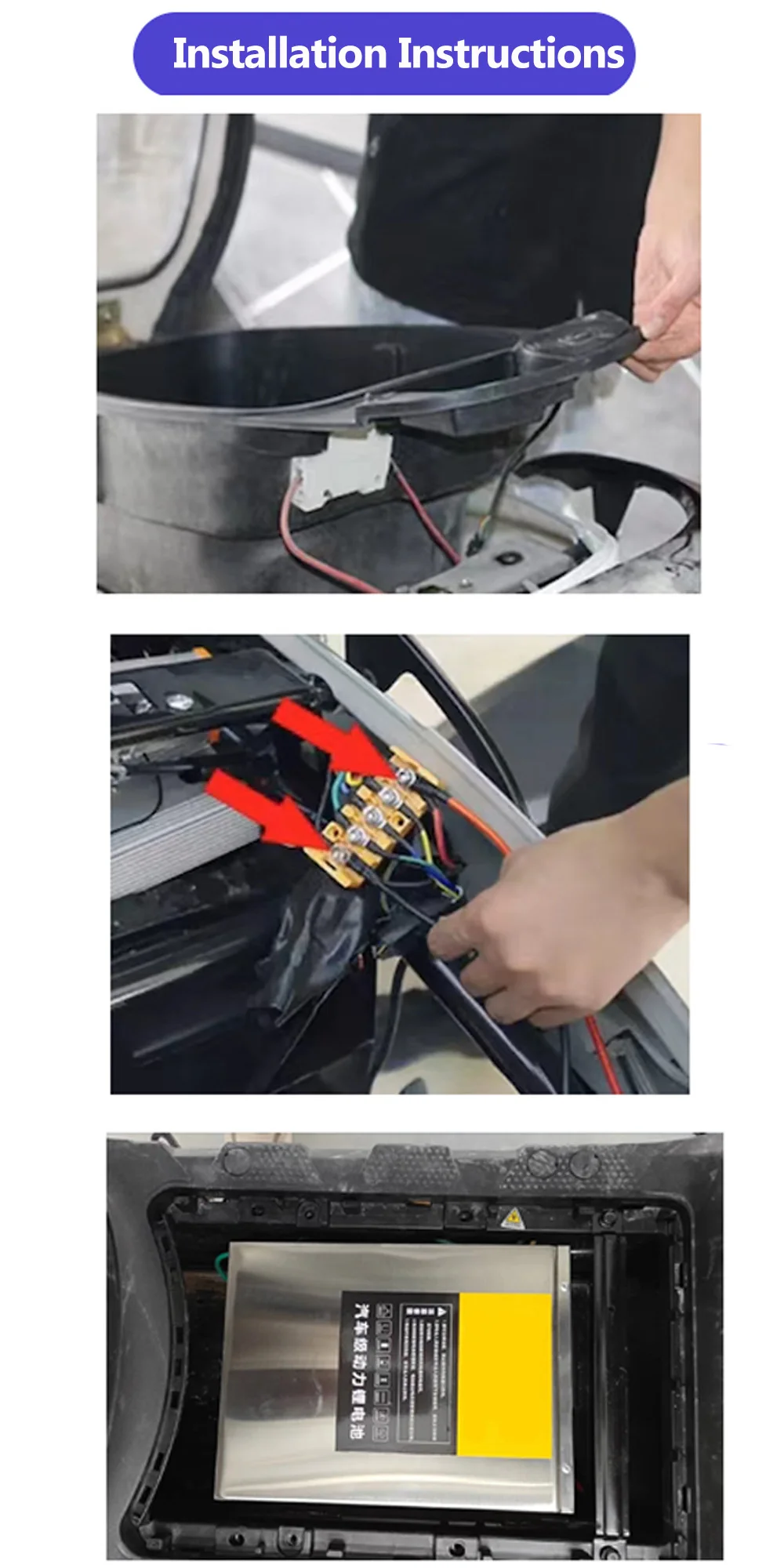 S8fb671cab63e4b25a7414a536c94a8a8l Electric Vehicle New Lithium Ion Phosphate Battery 60V Lithium 72 volt 120Ah, 160Ah, 210Ah Tricycle Four-wheeler Mallzona